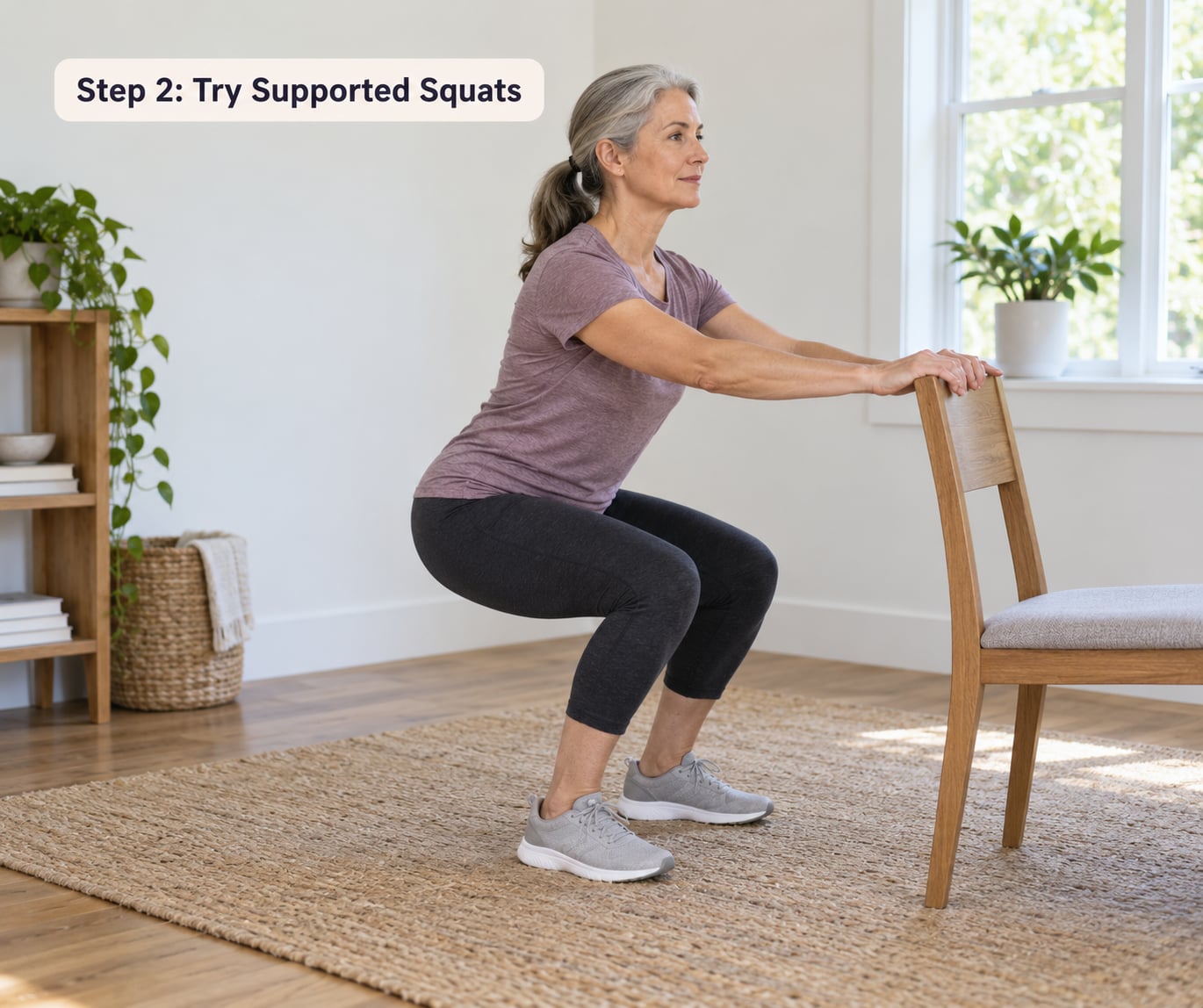 Step 2: Try Supported Squats