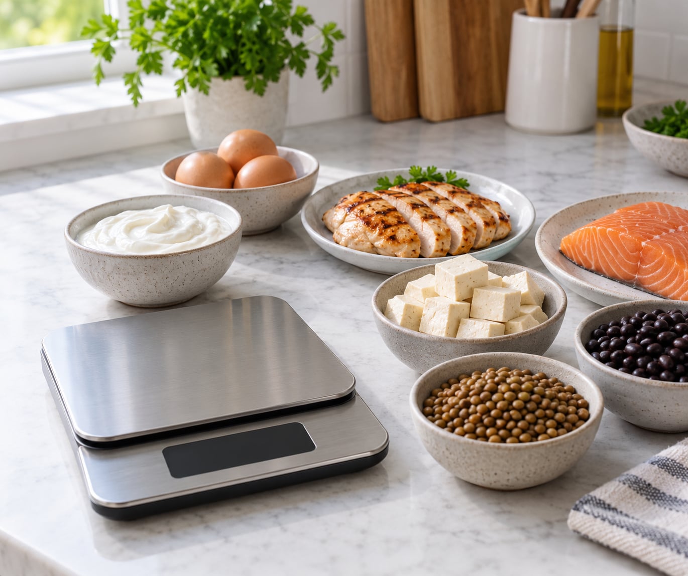 how much protein per day to lose weight and keep muscle