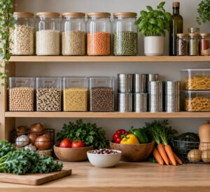 how to stock a healthy pantry from scratch