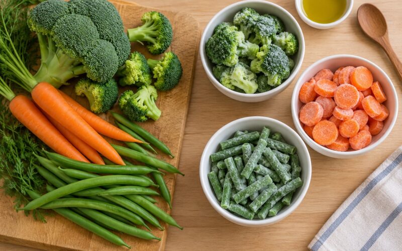 Frozen vs Fresh Vegetables Nutrition Compared (2026) Guide