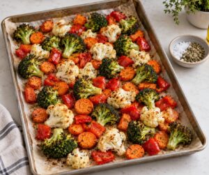 how to roast vegetables without oil
