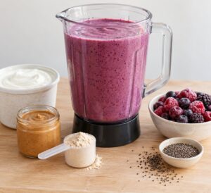 how to make a filling protein smoothie without banana