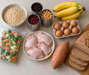 healthy grocery list under 50 dollars