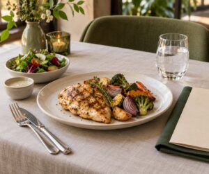 how to eat out and stay in a calorie deficit