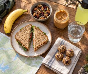 how to eat before and after a long walk or hike