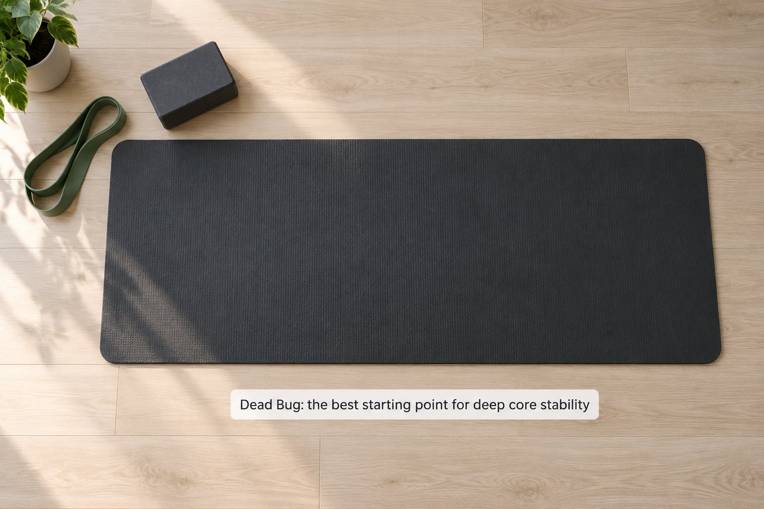 Dead Bug: the best starting point for deep core stability