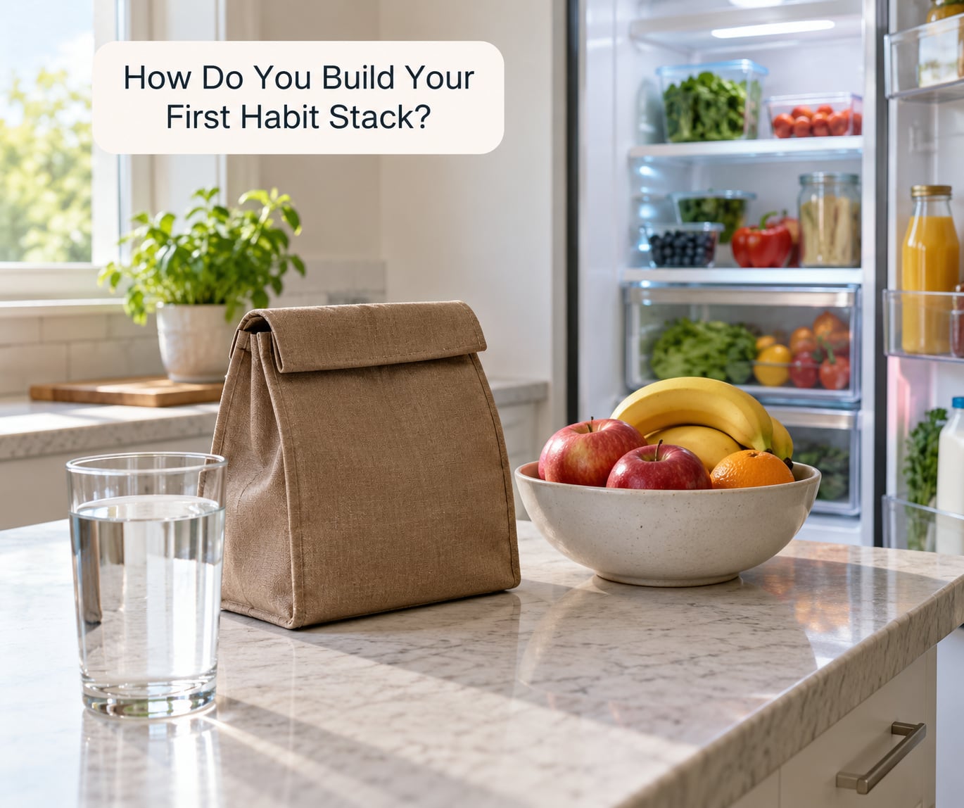 How Do You Build Your First Habit Stack?