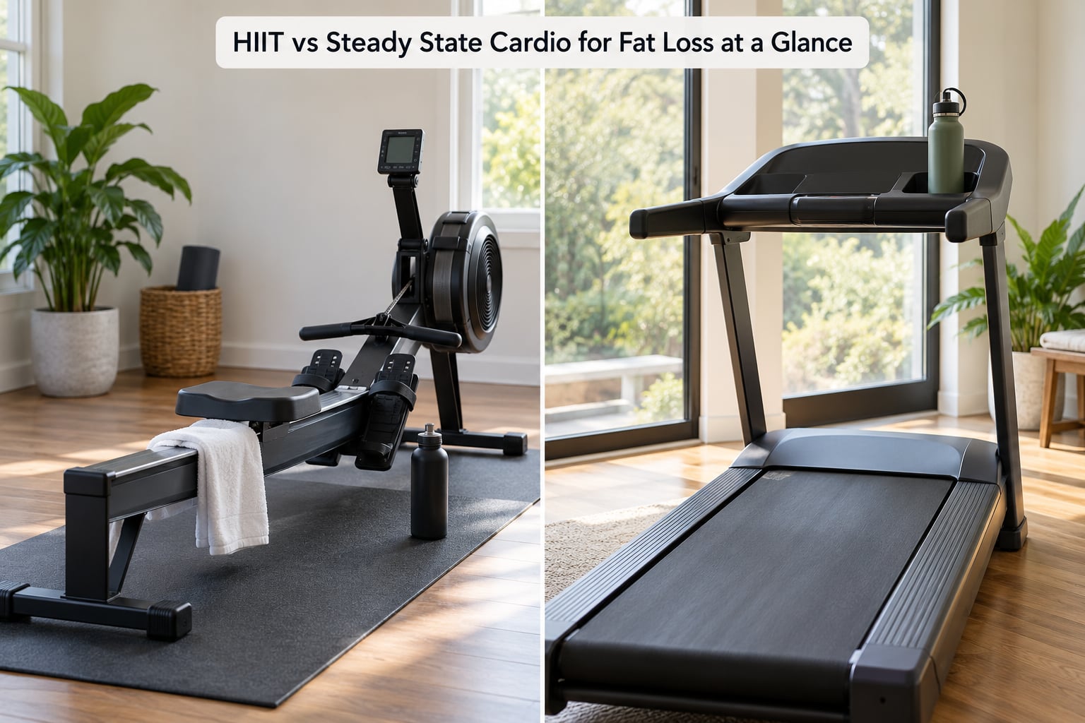 HIIT vs Steady State Cardio for Fat Loss at a Glance