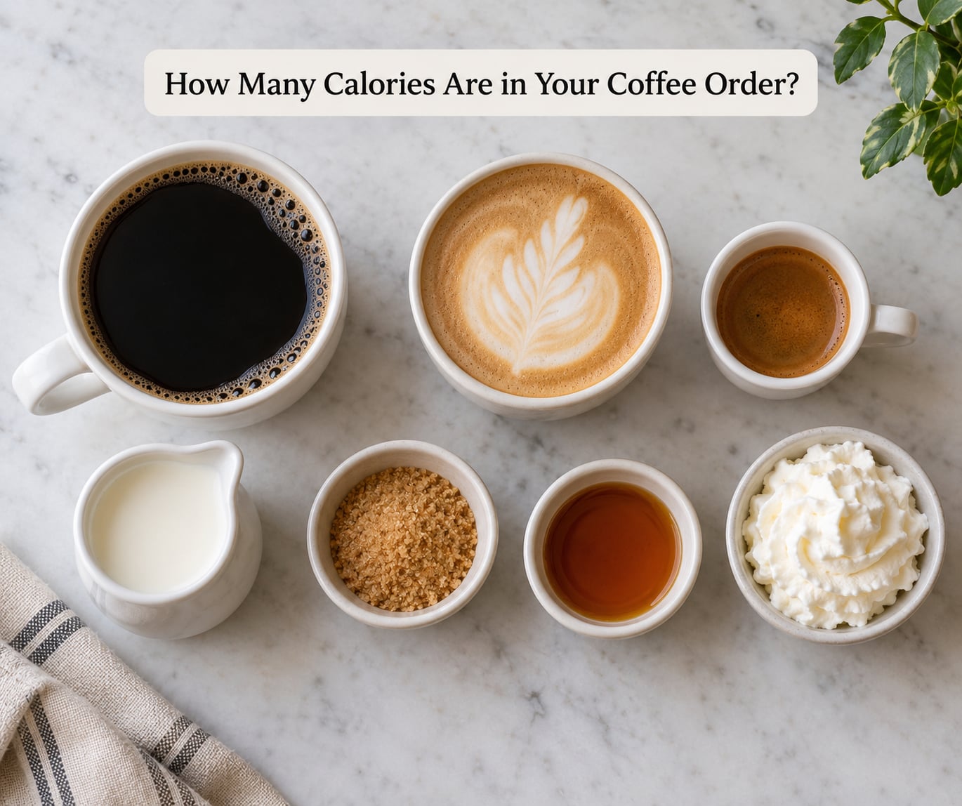 How Many Calories Are in Your Coffee Order?