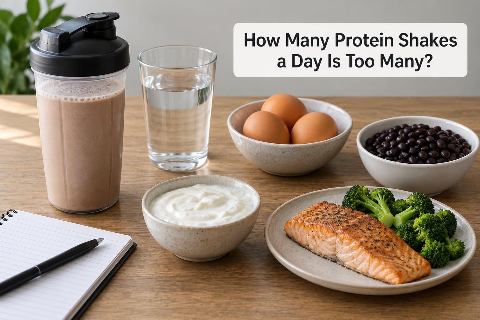 How Many Protein Shakes a Day Is Too Many?