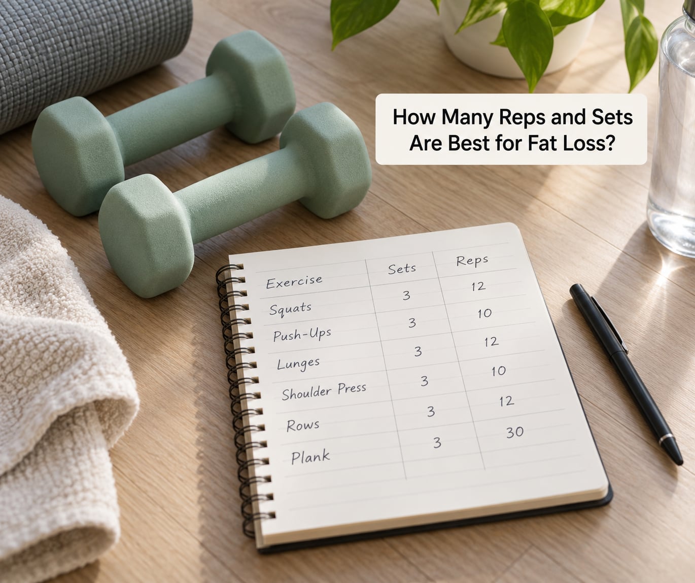 How Many Reps and Sets Are Best for Fat Loss?
