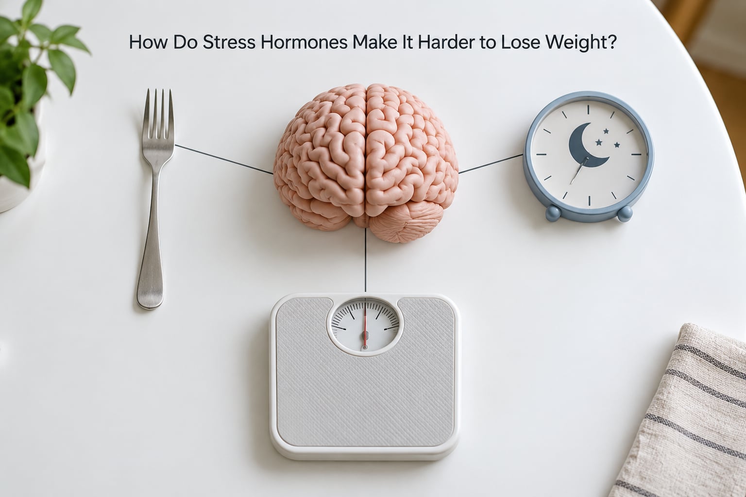 How Do Stress Hormones Make It Harder to Lose Weight?