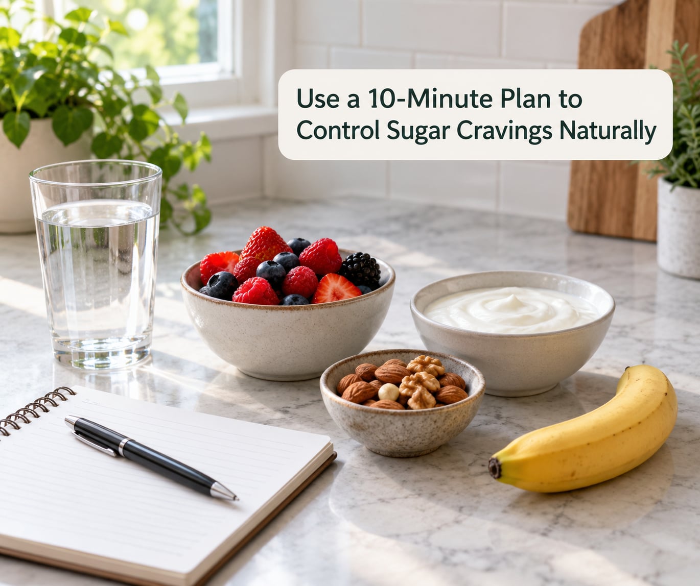 Use a 10-Minute Plan to Control Sugar Cravings Naturally