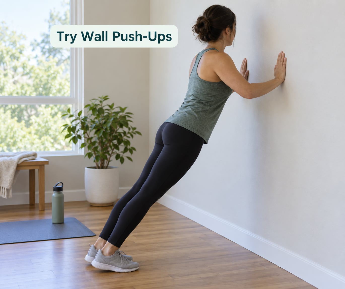 Try Wall Push-Ups