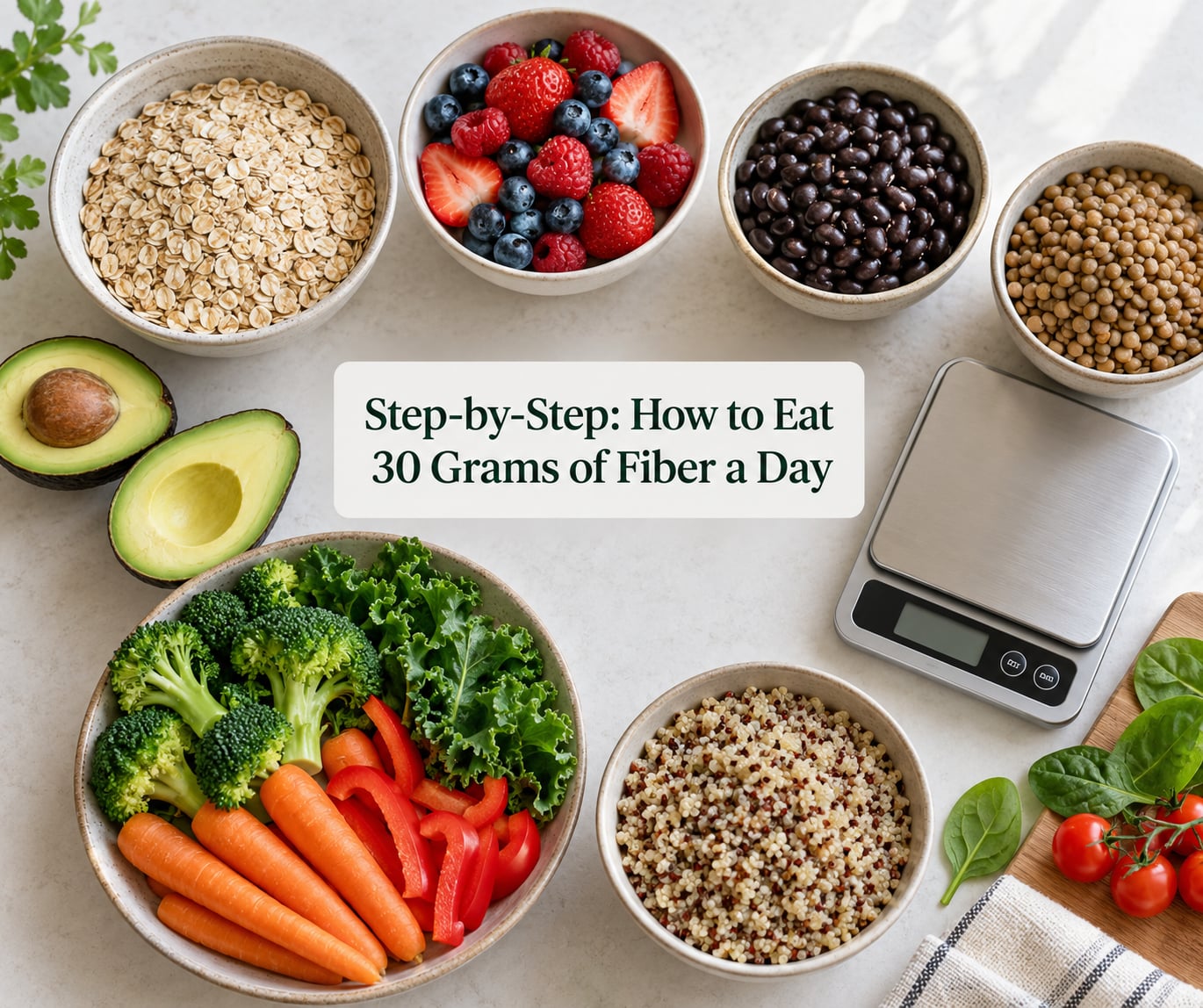 Step-by-Step: How to Eat 30 Grams of Fiber a Day