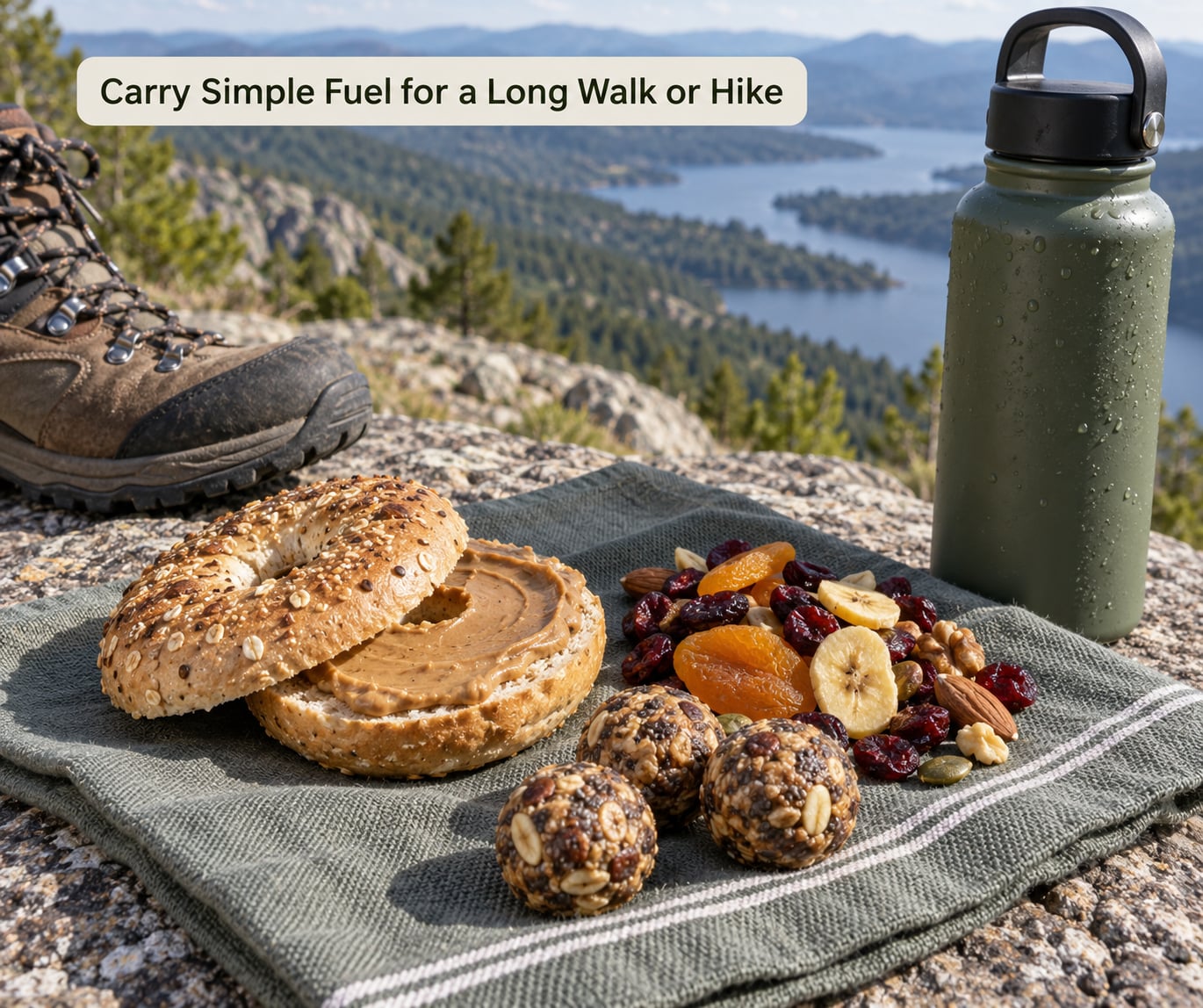 Carry Simple Fuel for a Long Walk or Hike