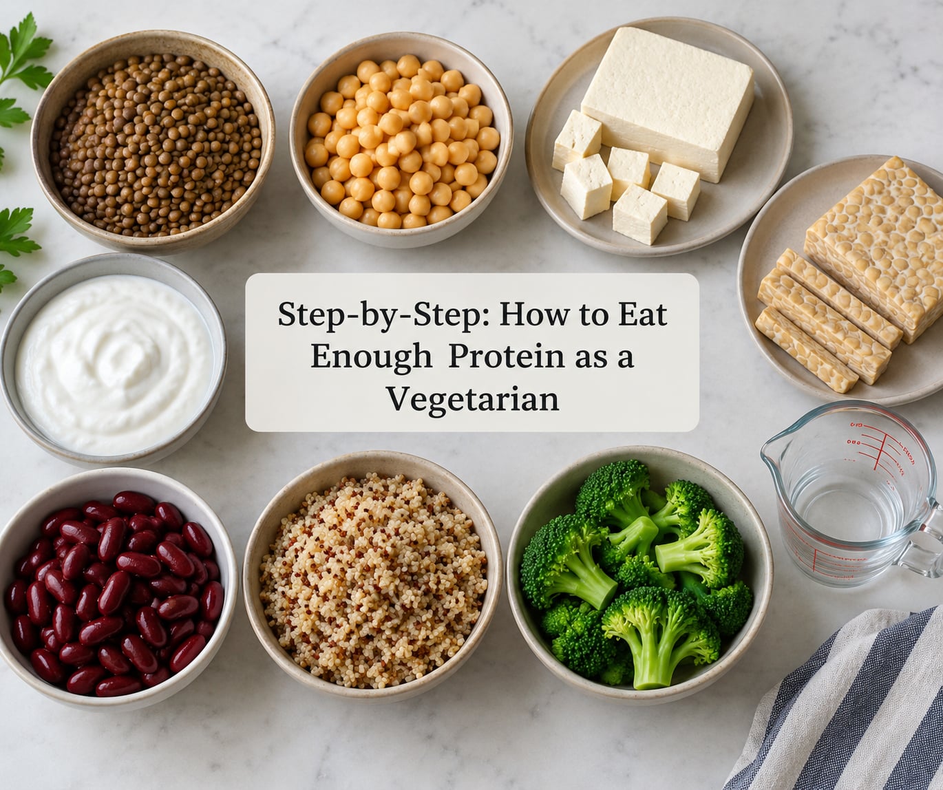 Step-by-Step: How to Eat Enough Protein as a Vegetarian