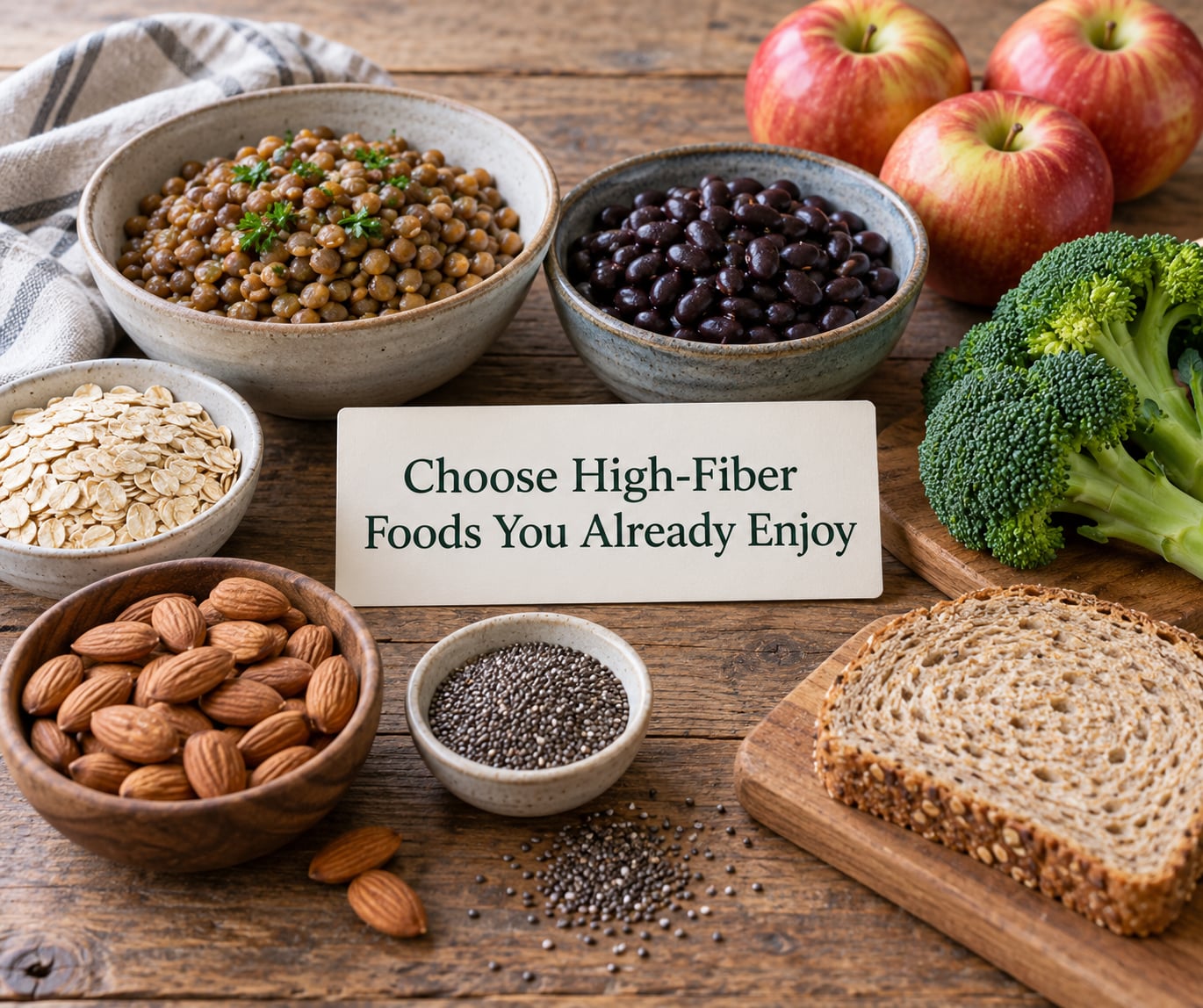 Choose High-Fiber Foods You Already Enjoy