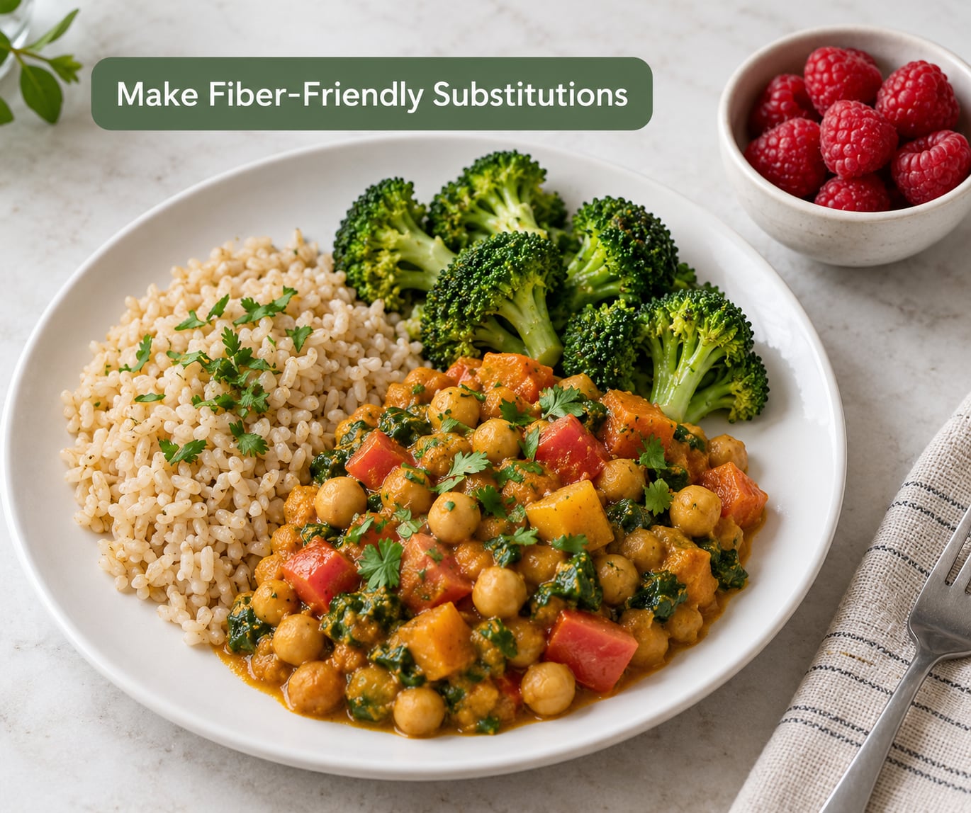 Make Fiber-Friendly Substitutions