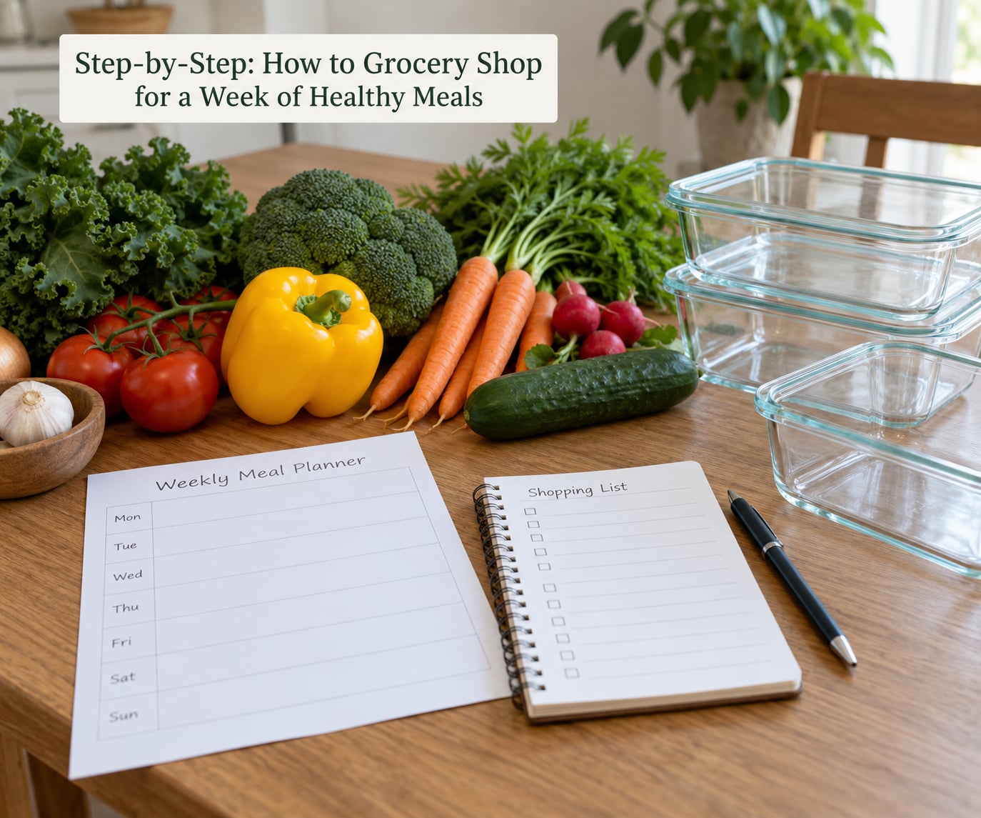 Step-by-Step: How to Grocery Shop for a Week of Healthy Meals