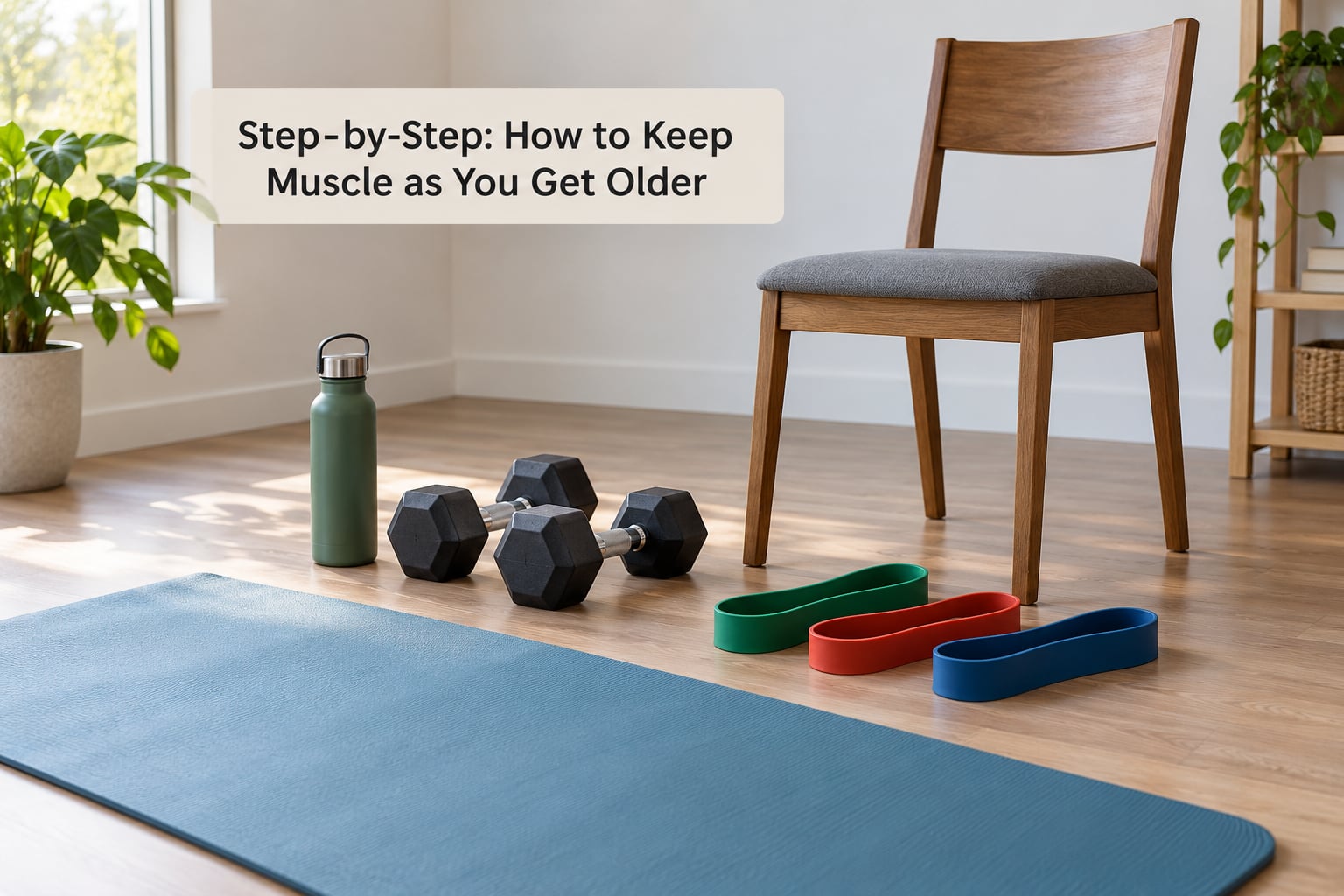 Step-by-Step: How to Keep Muscle as You Get Older