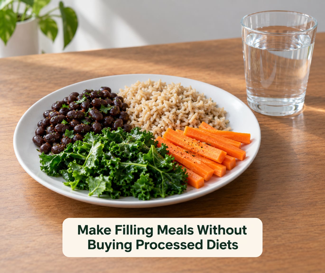 Make Filling Meals Without Buying Processed Diets