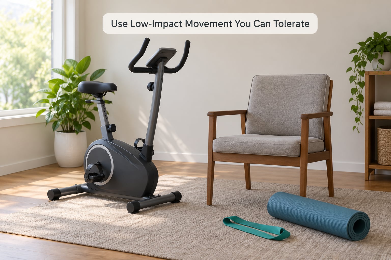 Use Low-Impact Movement You Can Tolerate