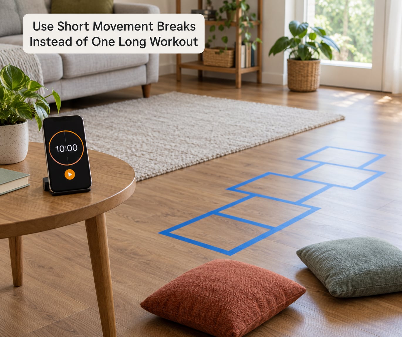 Use Short Movement Breaks Instead of One Long Workout