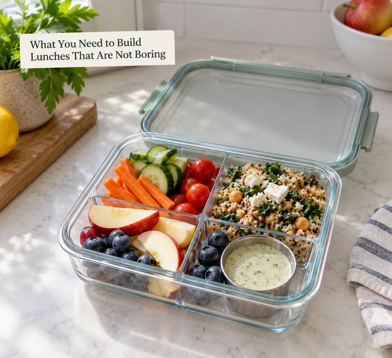 What You Need to Build Lunches That Are Not Boring