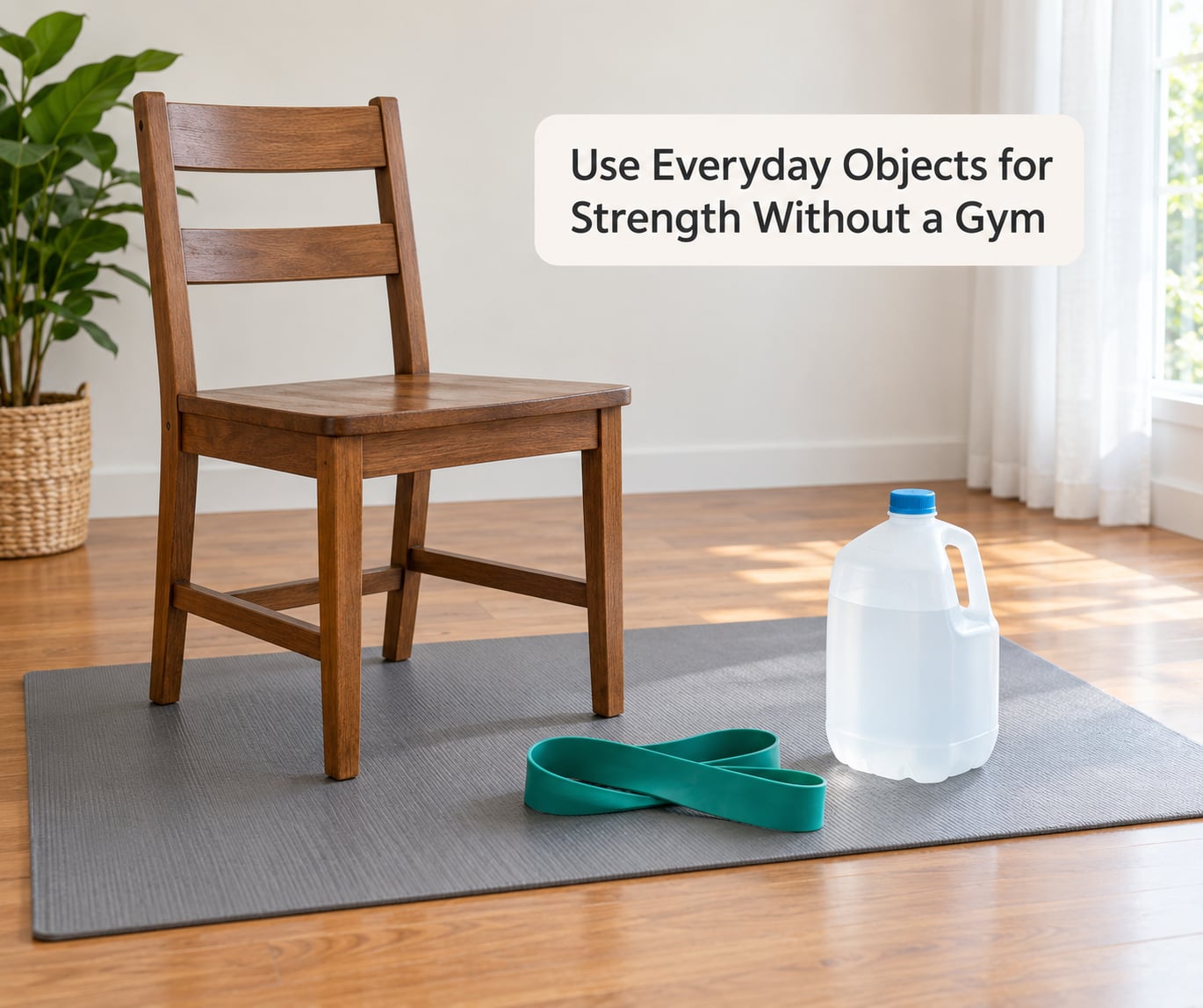 Use Everyday Objects for Strength Without a Gym