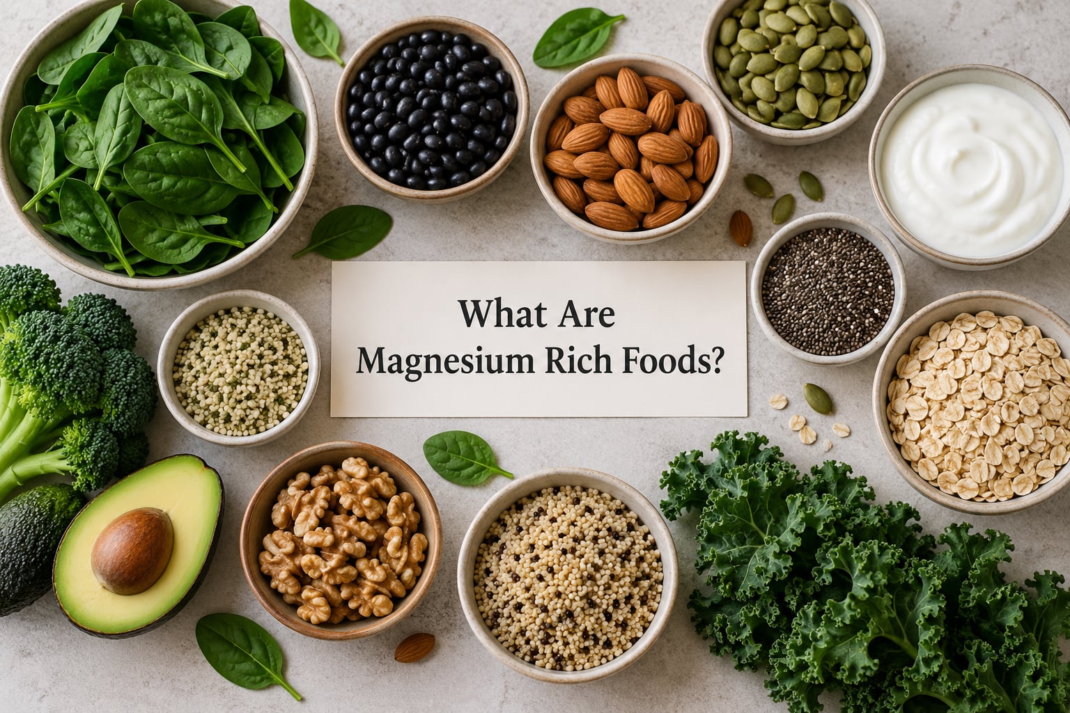 What Are Magnesium Rich Foods?