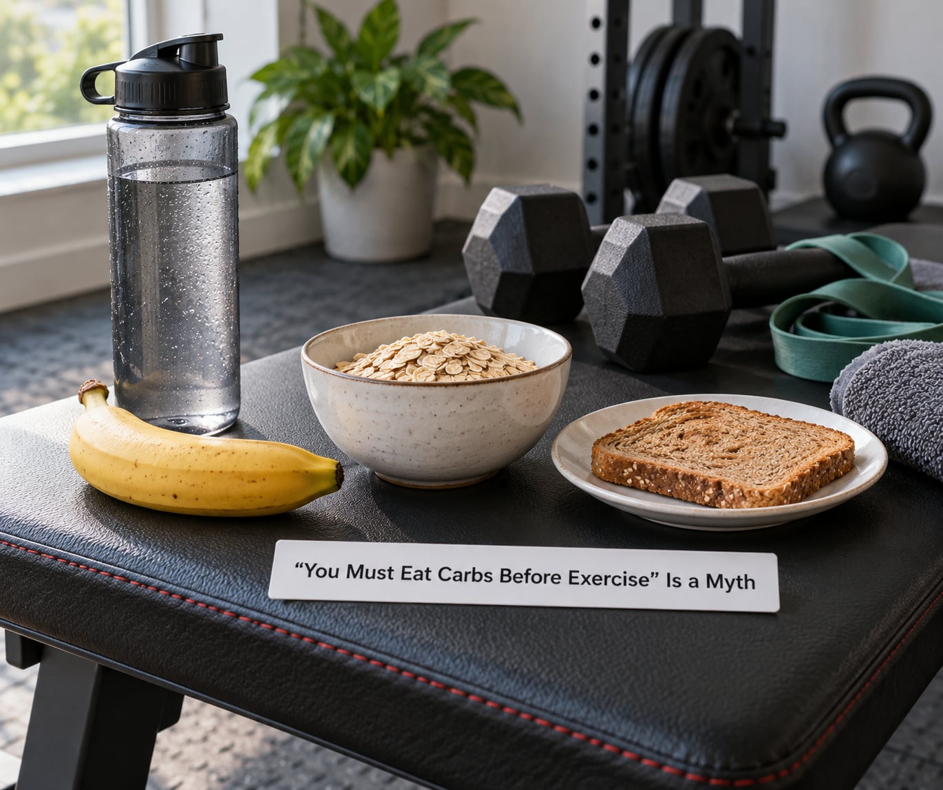 "You Must Eat Carbs Before Exercise" Is a Myth