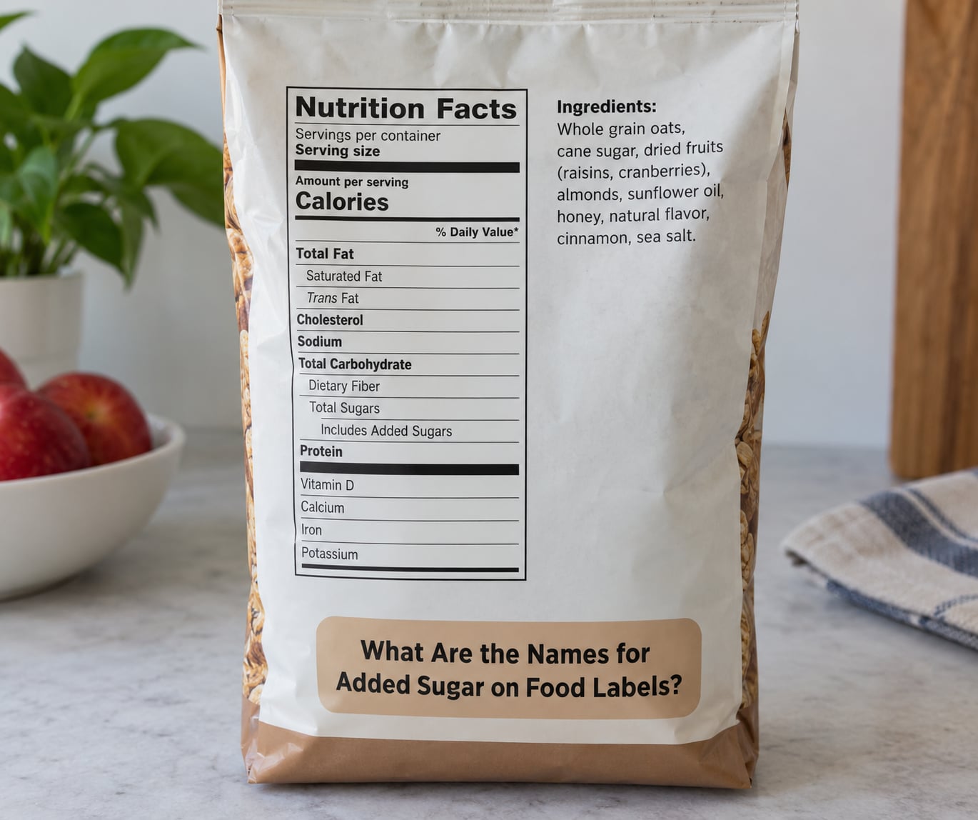 What Are the Names for Added Sugar on Food Labels?