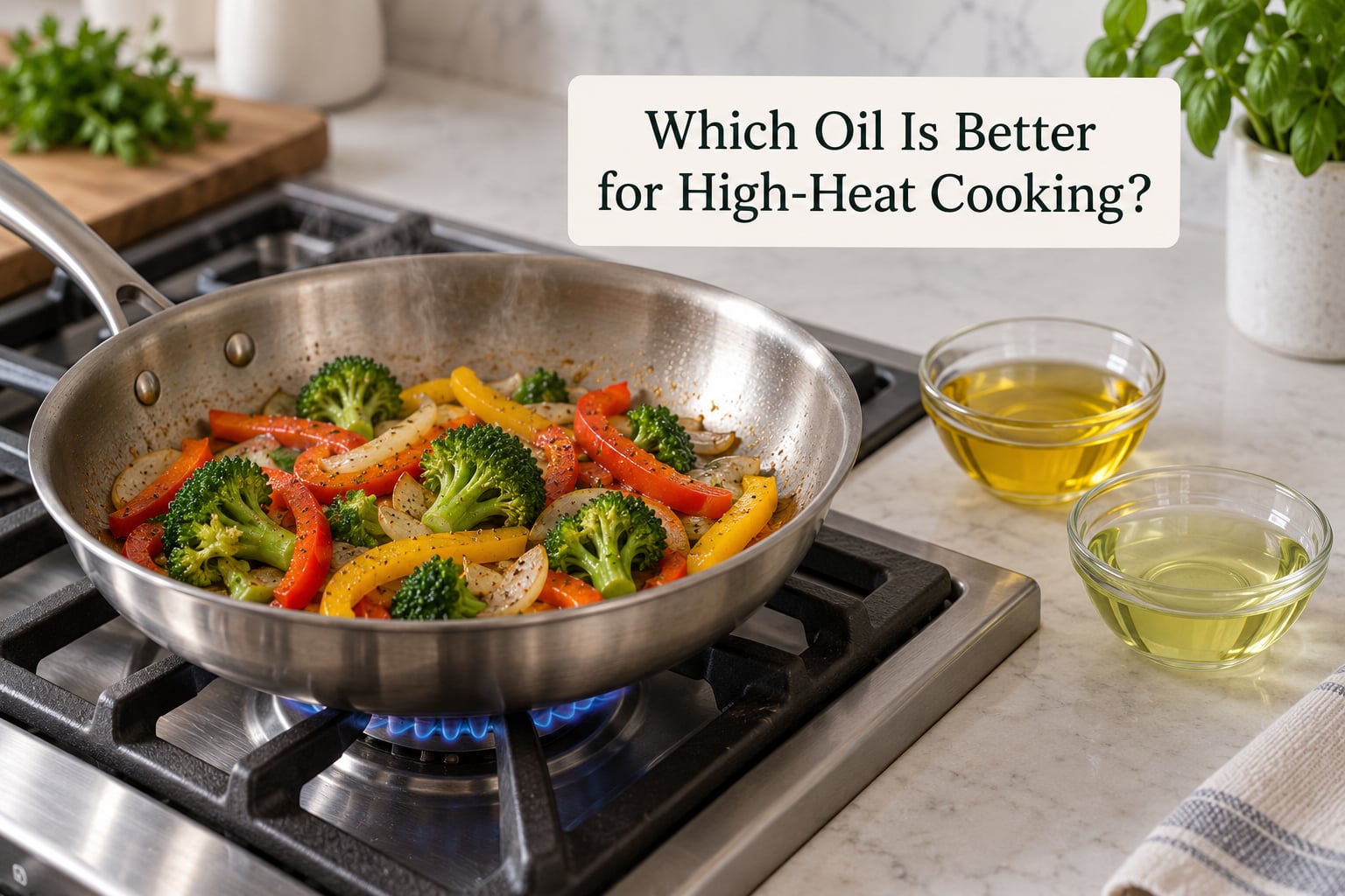 Which Oil Is Better for High-Heat Cooking?