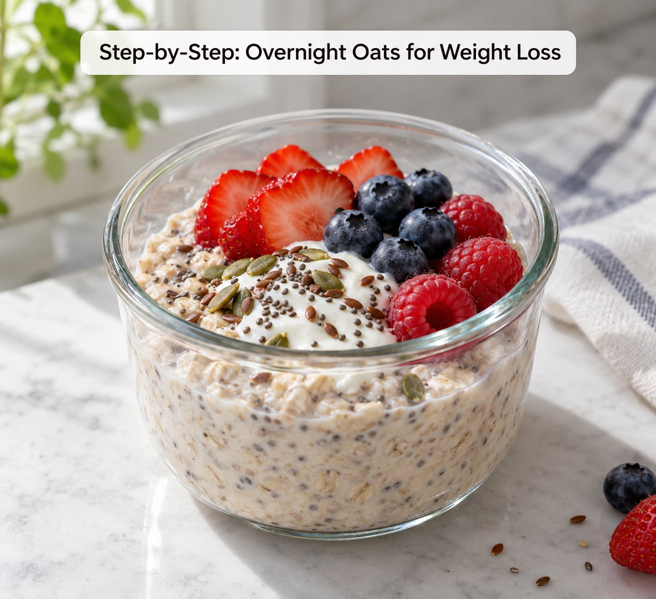 Step-by-Step: Overnight Oats for Weight Loss