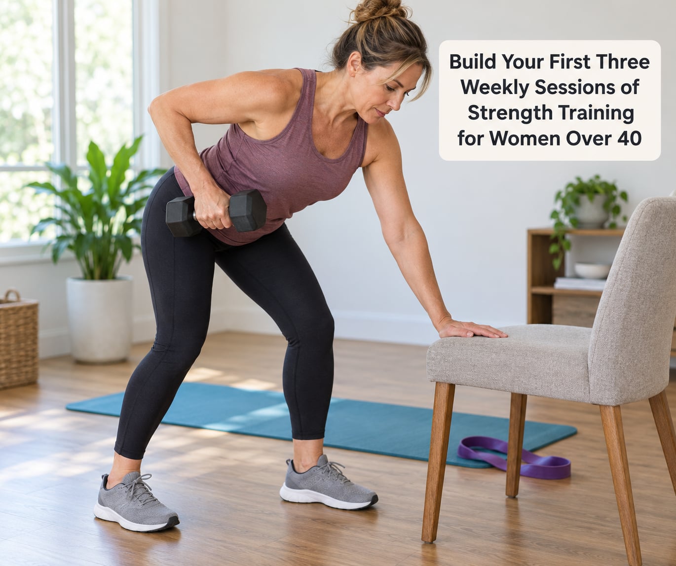 Build Your First Three Weekly Sessions of Strength Training for Women Over 40