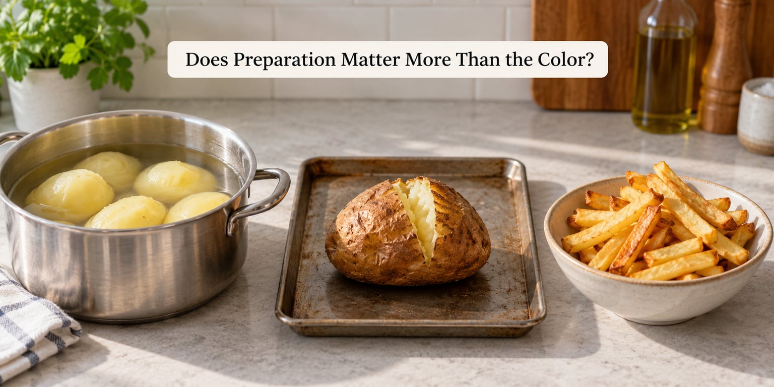 Does Preparation Matter More Than the Color?