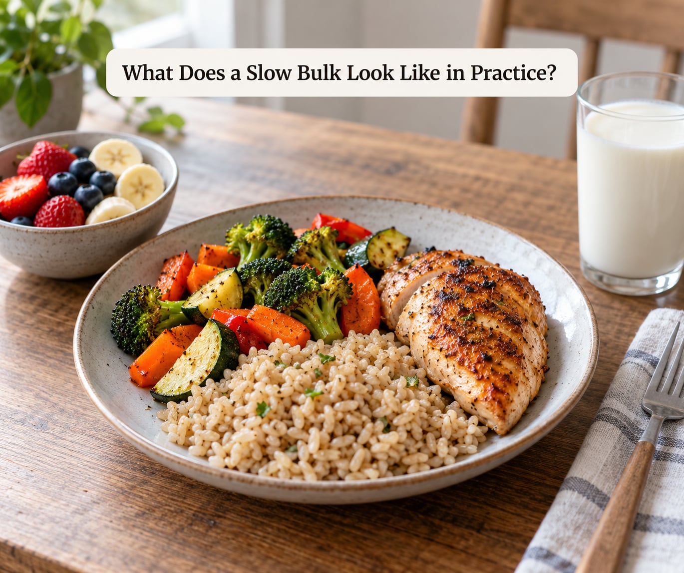 What Does a Slow Bulk Look Like in Practice?