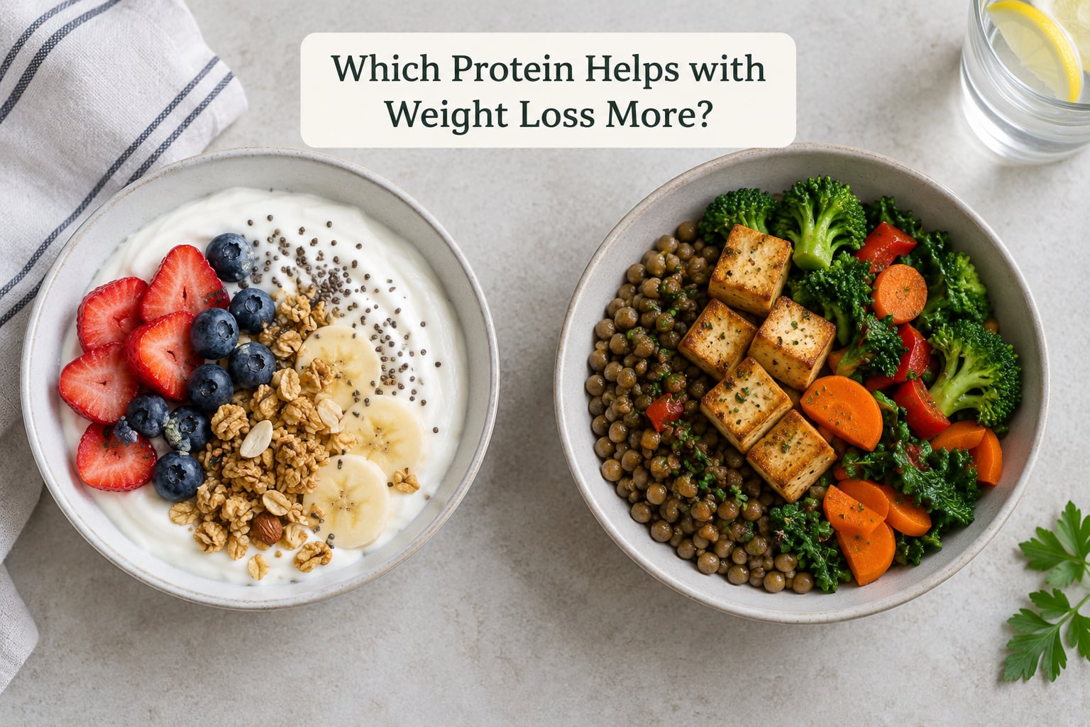 Which Protein Helps with Weight Loss More?