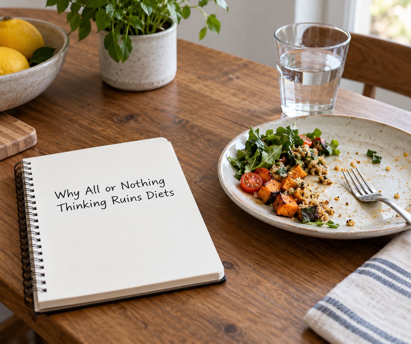 Why All or Nothing Thinking Ruins Diets