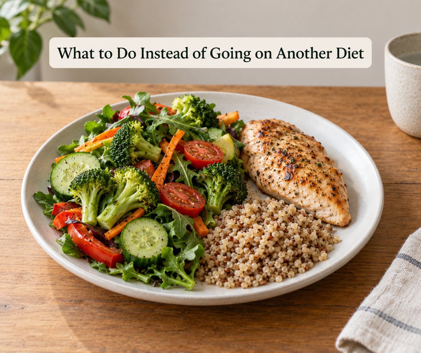 What to Do Instead of Going on Another Diet