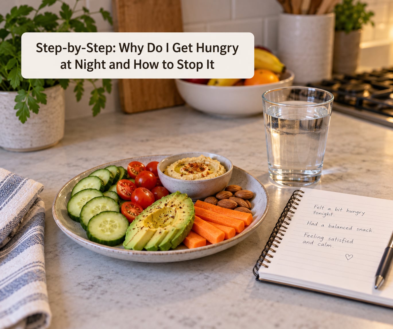 Step-by-Step: Why Do I Get Hungry at Night and How to Stop It