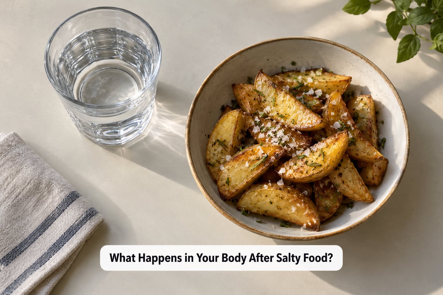 What Happens in Your Body After Salty Food?